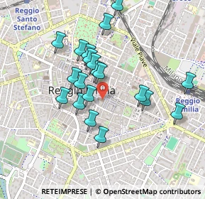 Mappa 42121 Reggio nell'Emilia RE, Italia (0.415)