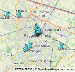 Mappa 42121 Reggio nell'Emilia RE, Italia (1.32273)