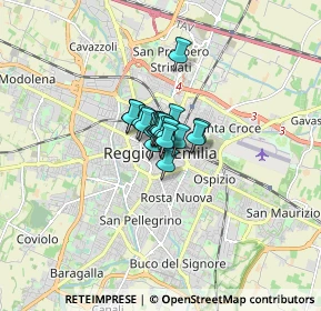 Mappa 42121 Reggio nell'Emilia RE, Italia (0.516)