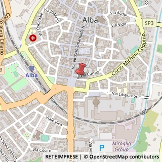 Mappa Via Alfieri, 2/A, 12051 Alba, Cuneo (Piemonte)