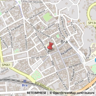 Mappa Via Guglielmo Marconi, 8, 12042 Bra, Cuneo (Piemonte)