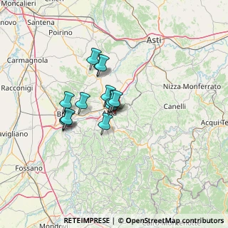 Mappa VIA PROVINCIALE, 12051 Alba CN, Italia (9.38214)
