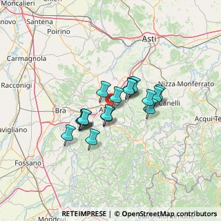 Mappa VIA PROVINCIALE, 12051 Alba CN, Italia (9.67882)