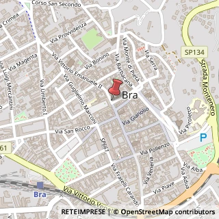 Mappa Via Vittorio Emanuele II, 189, 12042 Bra, Cuneo (Piemonte)