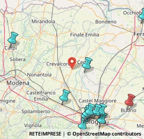 Mappa SS 255, 40017 San Giovanni in Persiceto BO (24.36833)