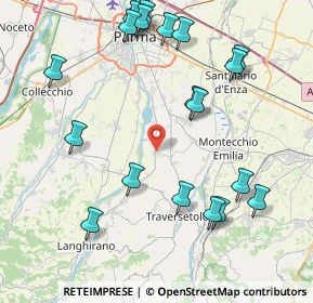 Mappa Via Giuseppe Garibaldi, 43030 Basilicanova PR, Italia (9.7705)