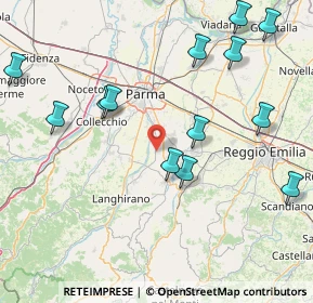 Mappa Via Giuseppe Garibaldi, 43030 Basilicanova PR, Italia (19.09308)