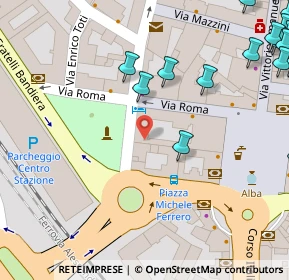 Mappa Via Roma, 12051 Alba CN, Italia (0.1145)