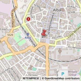 Mappa Via Roma, 6, 12051 Alba, Cuneo (Piemonte)