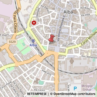 Mappa Via Roma, 8, 12051 Alba, Cuneo (Piemonte)