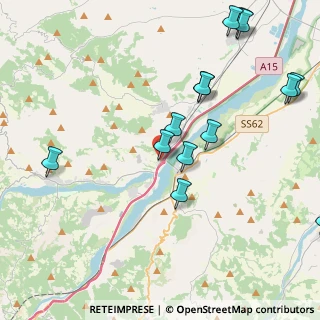 Mappa Via San Martino, 43014 Medesano PR, Italia (4.94857)