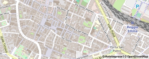 Mappa Reggio nell'Emilia