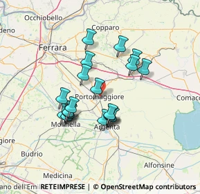 Mappa Corso Vittorio Emanuele II, 44015 Portomaggiore FE, Italia (11.532)