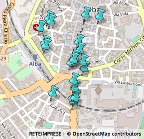 Mappa Piazza Savona, 12051 Alba CN, Italia (0.1955)