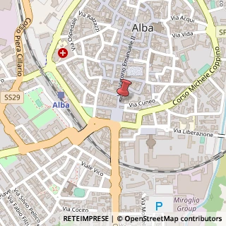 Mappa Via Vittorio Emanuele, 29, 12051 Alba, Cuneo (Piemonte)