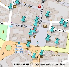 Mappa Piazza Michele Ferrero, 12051 Alba CN, Italia (0.0715)