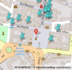 Mappa Piazza Savona, 12051 Alba CN, Italia (0.0845)