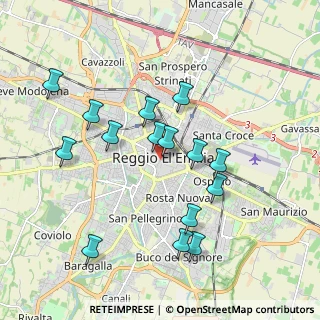 Mappa Vicolo Scaletta, 42100 Reggio nell'Emilia RE, Italia (1.87467)