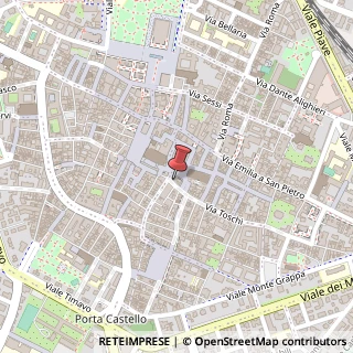 Mappa Via Toschi, 8, 42100 Reggio nell'Emilia, Reggio nell'Emilia (Emilia Romagna)