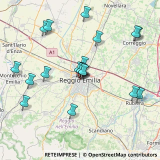 Mappa Vicolo Scaletta, 42100 Reggio nell'Emilia RE, Italia (8.034)