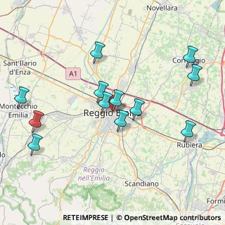 Mappa Vicolo Scaletta, 42100 Reggio nell'Emilia RE, Italia (8.23583)
