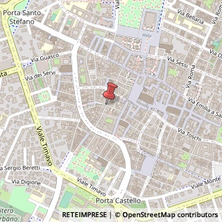 Mappa Via Minzoni Do, 10/a, 42121 Reggio nell'Emilia, Reggio nell'Emilia (Emilia Romagna)