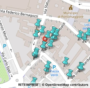 Mappa Via Giuseppe Garibaldi, 44015 Portomaggiore FE, Italia (0.05714)