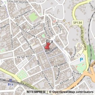 Mappa Via Vittorio Emanuele II, 251, 12042 Bra, Cuneo (Piemonte)