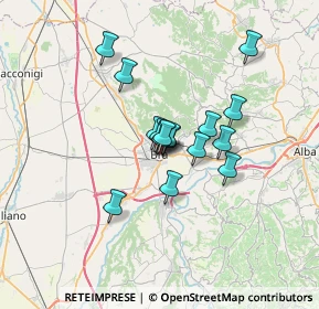 Mappa Via Moffa di Lisio, 12042 Bra CN, Italia (4.60188)