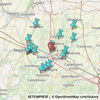 Mappa Via della Repubblica, 41011 Campogalliano MO, Italia (12.44706)
