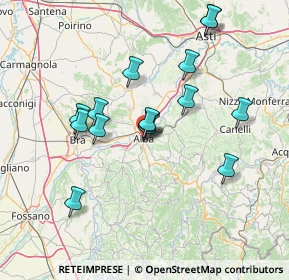 Mappa Via Filippo Corridoni, 12051 Alba CN, Italia (13.71867)