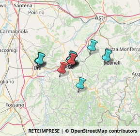 Mappa Via Filippo Corridoni, 12051 Alba CN, Italia (8.112)