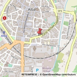 Mappa Corso Michele Coppino, 23, 12051 Alba, Cuneo (Piemonte)
