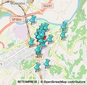 Mappa Via Filippo Corridoni, 12051 Alba CN, Italia (0.5535)