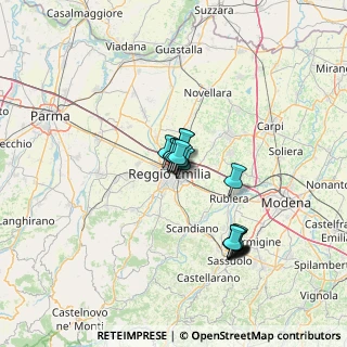 Mappa Via Eritrea, 42121 Reggio nell'Emilia RE, Italia (10.44667)