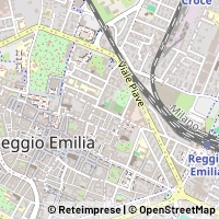 Peta Reggio nell'Emilia