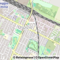 Mapa Reggio nell'Emilia