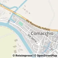 Hartă Comacchio