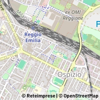 Peta Reggio nell'Emilia