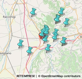 Mappa Via San Rocco, 12062 Cherasco CN, Italia (6.20471)