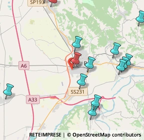 Mappa Via San Rocco, 12062 Cherasco CN, Italia (5.5125)