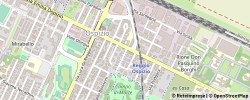 Mappa Reggio nell'Emilia