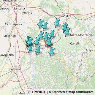 Mappa Via Zara, 12051 Alba CN, Italia (10.423)