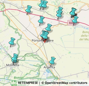 Mappa Via Giuseppe Saragat, 44015 Portomaggiore FE, Italia (8.9765)