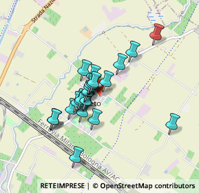 Mappa Via del Faggio, 41122 Modena MO, Italia (0.63846)