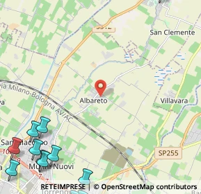 Mappa Via del Faggio, 41122 Albareto MO, Italia (3.93917)