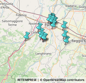 Mappa Via F. Parri, 43035 Felino PR, Italia (11.10737)