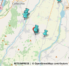 Mappa Via F. Parri, 43035 Felino PR, Italia (4.95462)