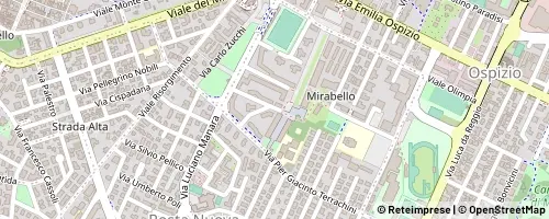 Mappa Reggio nell'Emilia