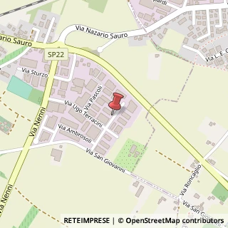 Mappa Via Giovanni Falcone, 5, 42021 Bibbiano, Reggio nell'Emilia (Emilia Romagna)
